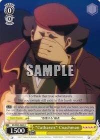 "Catharsis" Coachman - KonoSuba 2 - Weiss Schwarz card