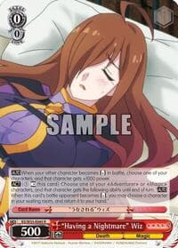 "Having a Nightmare" Wiz - KonoSuba 2 - Weiss Schwarz card
