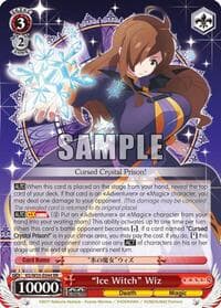 "Ice Witch" Wiz - KonoSuba 2 - Weiss Schwarz card