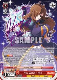 "Ice Witch" Wiz (SP) - KonoSuba 2 - Weiss Schwarz card