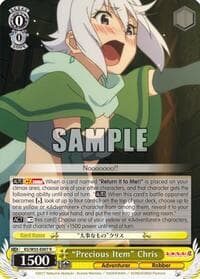 "Precious Item" Chris - KonoSuba 2 - Weiss Schwarz card