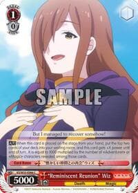 "Reminiscent Reunion" Wiz - KonoSuba 2 - Weiss Schwarz card