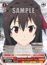 "The Rival Makes Her Appearance" Yunyun - KonoSuba 2 - Weiss Schwarz card