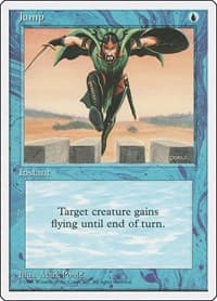 Jump - Fourth Edition - Magic: The Gathering card