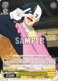 "Second Generation" Vanir - KonoSuba 2 - Weiss Schwarz card