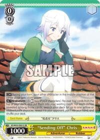 "Sending Off" Chris (SR) - KonoSuba 2 - Weiss Schwarz card