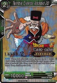 Terrible Creator Android 20 (Level 2) - Judge Promotion Cards - Dragon Ball Super: Masters card