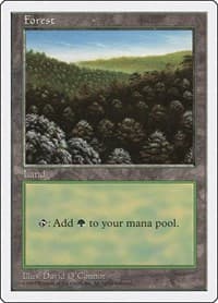 Forest (446) - Fifth Edition - Magic: The Gathering card