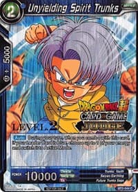 Unyielding Spirit Trunks (Level 2) - Judge Promotion Cards - Dragon Ball Super: Masters card