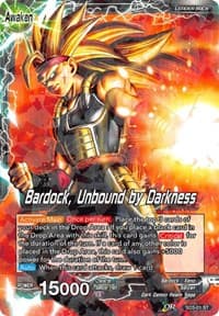 The Masked Saiyan // Bardock, Unbound by Darkness (2018 Big Card Pack) - Promotion Cards - Dragon Ball Super: Masters card
