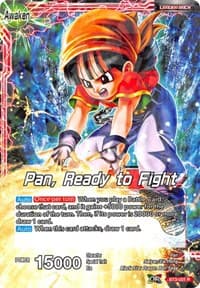 Pan // Pan, Ready to Fight (2018 Big Card Pack) - Promotion Cards - Dragon Ball Super: Masters card