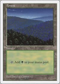Forest (447) - Fifth Edition - Magic: The Gathering card