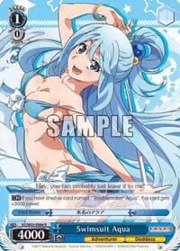 Swimsuit Aqua - KonoSuba 2 - Weiss Schwarz card