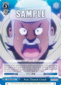 Axis Church Creed - KonoSuba 2 - Weiss Schwarz card