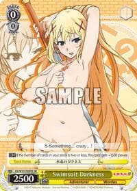 Swimsuit Darkness (SR) - KonoSuba 2 - Weiss Schwarz card