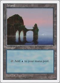 Island (434) - Fifth Edition - Magic: The Gathering card