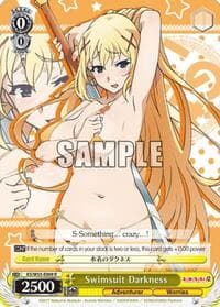 Swimsuit Darkness - KonoSuba 2 - Weiss Schwarz card