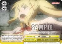 First Incitation - KonoSuba 2 - Weiss Schwarz card