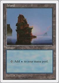 Island (435) - Fifth Edition - Magic: The Gathering card
