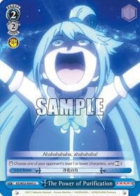 The Power of Purification - KonoSuba 2 - Weiss Schwarz card