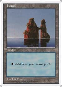 Island (436) - Fifth Edition - Magic: The Gathering card