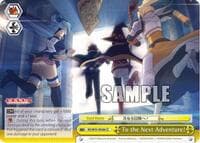To the Next Adventure! - KonoSuba 2 - Weiss Schwarz card