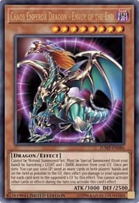 Chaos Emperor Dragon - Envoy of the End - Shonen Jump Magazine Promos - YuGiOh card