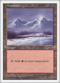 Mountain (442) - Fifth Edition - Magic: The Gathering card