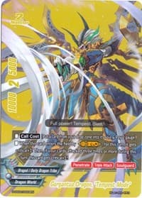 Gargantua Dragon, "Tempest Mode" (BR) - S-SS02: 3 Garga Decks! Impact! Triple Punisher - Future Card BuddyFight card