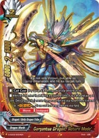 Gargantua Dragon, "Return Mode" (RRR) - S-SS02: 3 Garga Decks! Impact! Triple Punisher - Future Card BuddyFight card