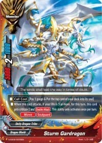 Sturm Gardragon - S-SS02: 3 Garga Decks! Impact! Triple Punisher - Future Card BuddyFight card