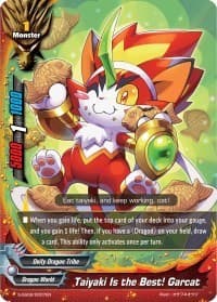 Taiyaki Is the Best! Garcat - S-SS02: 3 Garga Decks! Impact! Triple Punisher - Future Card BuddyFight card