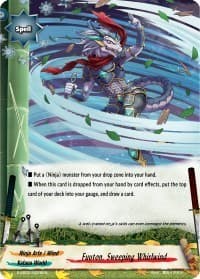 Fuuton, Sweeping Whirlwind - S-SS02: 3 Garga Decks! Impact! Triple Punisher - Future Card BuddyFight card
