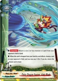 Deity Dragon Fuuton, Gale Blade - S-SS02: 3 Garga Decks! Impact! Triple Punisher - Future Card BuddyFight card