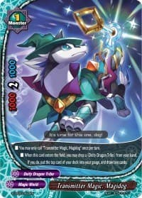 Transmitter Magic, Magidog - S-SS02: 3 Garga Decks! Impact! Triple Punisher - Future Card BuddyFight card