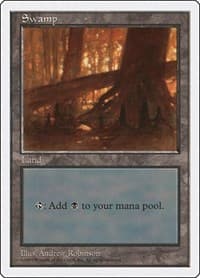 Swamp (440) - Fifth Edition - Magic: The Gathering card