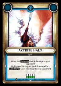 Azyrite Halo (Unclaimed) - Wave 2 - Onslaught - Warhammer Age of Sigmar Champions TCG card