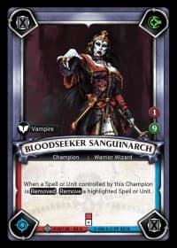 Bloodseeker Sanguinarch (Claimed) - Wave 2 - Onslaught - Warhammer Age of Sigmar Champions TCG card