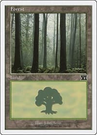 Forest (350) - Classic Sixth Edition - Magic: The Gathering card