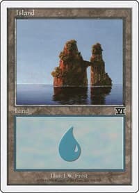Island (336) - Classic Sixth Edition - Magic: The Gathering card