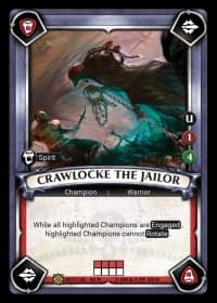 Crawlocke the Jailor (Claimed) - Wave 2 - Onslaught - Warhammer Age of Sigmar Champions TCG card