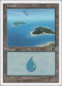 Island (337) - Classic Sixth Edition - Magic: The Gathering card