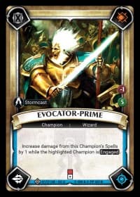 Evocator-Prime (Unclaimed) - Wave 2 - Onslaught - Warhammer Age of Sigmar Champions TCG card