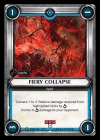 Fiery Collapse (Claimed) - Wave 2 - Onslaught - Warhammer Age of Sigmar Champions TCG card