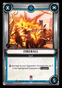 Fireball (Unclaimed) - Wave 2 - Onslaught - Warhammer Age of Sigmar Champions TCG card