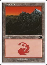 Mountain (346) - Classic Sixth Edition - Magic: The Gathering card