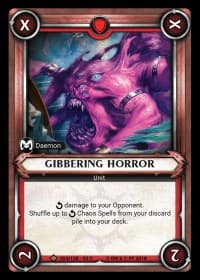 Gibbering Horror (Unclaimed) - Wave 2 - Onslaught - Warhammer Age of Sigmar Champions TCG card