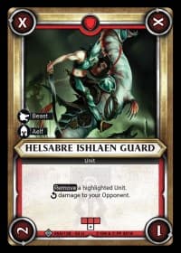 Helsabre Ishlaen Guard (Claimed) - Wave 2 - Onslaught - Warhammer Age of Sigmar Champions TCG card