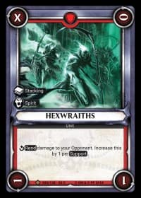 Hexwraiths (Unclaimed) - Wave 2 - Onslaught - Warhammer Age of Sigmar Champions TCG card