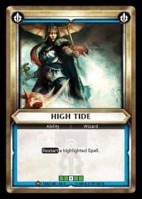 High Tide (Claimed) - Wave 2 - Onslaught - Warhammer Age of Sigmar Champions TCG card